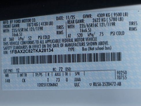 Used 2026 Ford Transit 350 XLT image 48