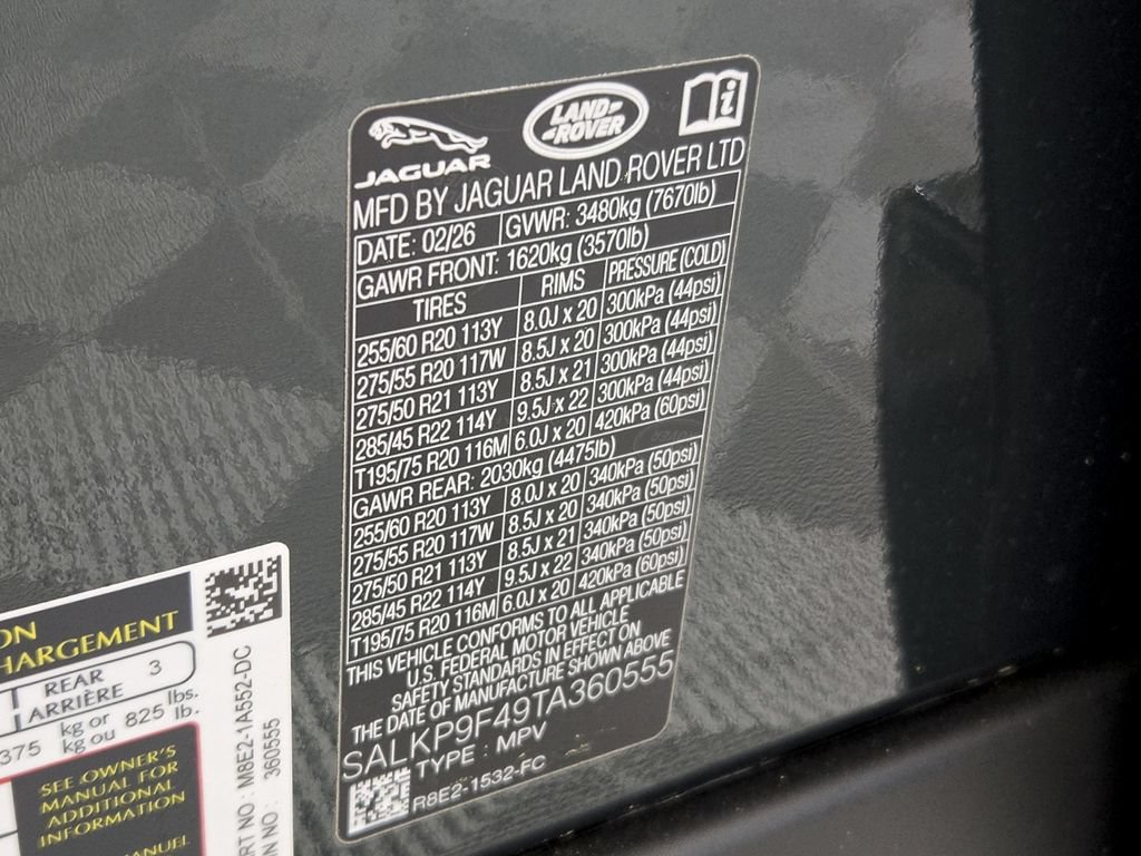 New 2026 Land Rover Range Rover SE AWD/4WD image 22