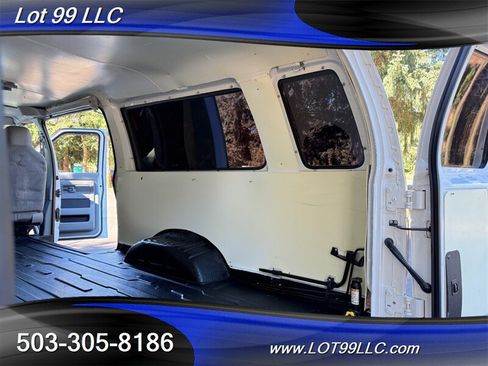 Used 2012 Ford E-350 and Econoline 350 Extended Super Duty w/ Commercial Cargo Van Pkg RWD image 43