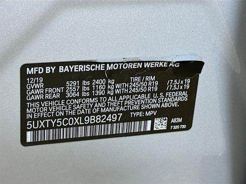 Used 2020 BMW X3 xDrive30i w/ Convenience Package image 33