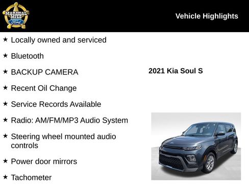 Used 2021 Kia Soul S FWD image 2