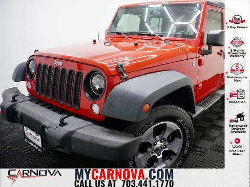 Used 2014 Jeep Wrangler Unlimited Sport w/ Quick Order Package 24S AWD/4WD image 1