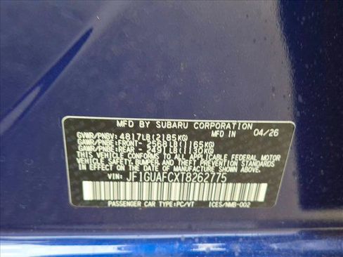 New 2026 Subaru Impreza 2.0i Sport AWD/4WD image 19
