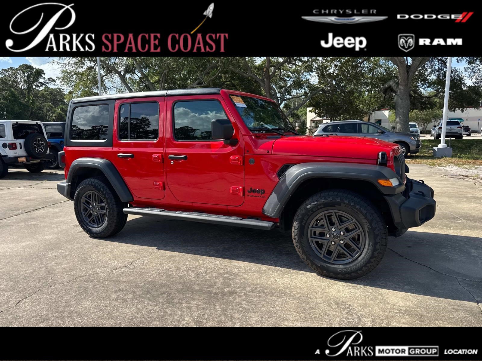 Used 2024 Jeep Wrangler Unlimited Sport AWD/4WD image 1