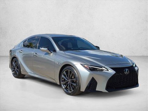 Certified 2021 Lexus IS 350 F Sport w/ Accessory Package RWD image 3