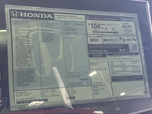 New 2026 Honda Prologue Eco image 27