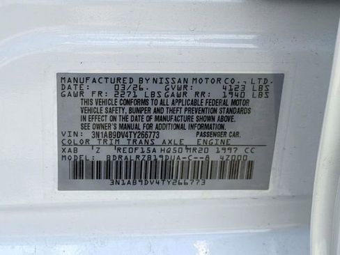 New 2026 Nissan Sentra SV FWD image 26