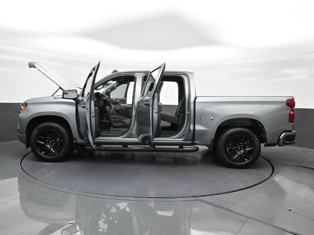 Used 2024 Chevrolet Silverado 1500 Custom w/ Turbomax Blackout Package RWD image 42