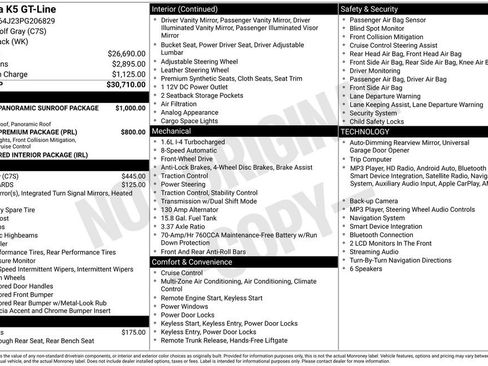 Used 2023 Kia K5 GT-Line FWD image 2