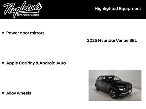 Certified 2025 Hyundai Venue SEL FWD image 17