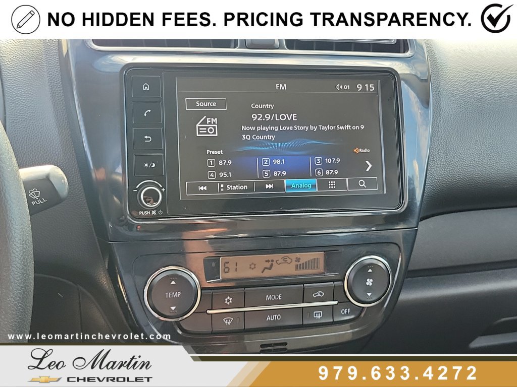 Used 2024 Mitsubishi Mirage G4 LE FWD image 22