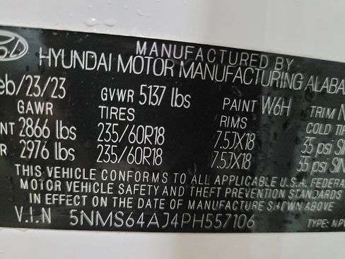 Used 2023 Hyundai Santa Fe XRT w/ Cargo Package FWD image 33