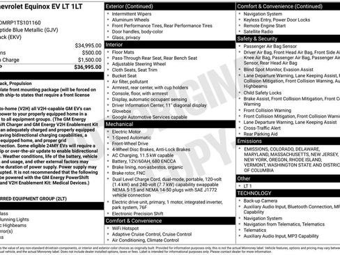New 2026 Chevrolet Equinox EV LT image 4