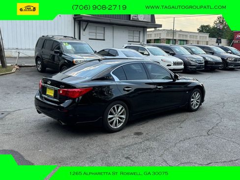 Used 2015 INFINITI Q50 Premium w/ Navigation Package RWD image 4