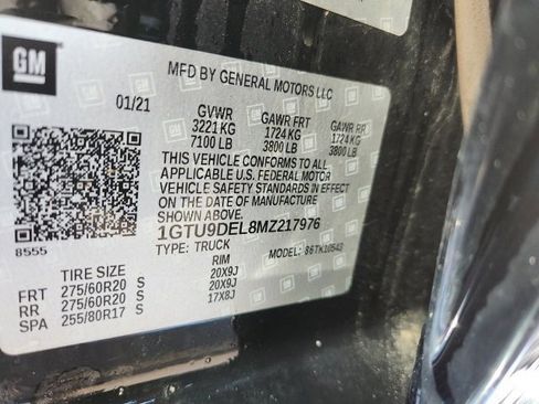 Used 2021 GMC Sierra 1500 SLT w/ SLT Premium Plus Package image 23