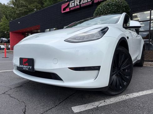 Used 2020 Tesla Model Y Long Range AWD/4WD image 3