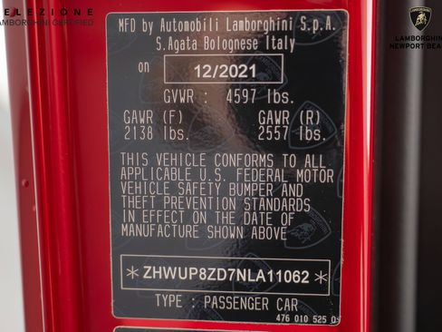 Used 2022 Lamborghini Aventador LP 780-4 Ultimae image 44