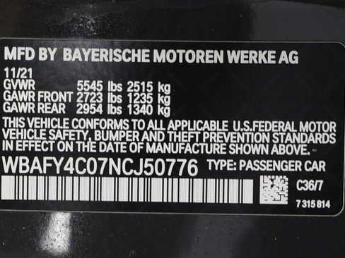 Used 2022 BMW M850i xDrive Convertible AWD/4WD image 92