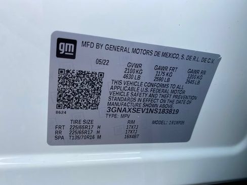 Certified 2022 Chevrolet Equinox LS w/ Driver Confidence II Package AWD/4WD image 25
