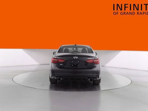 Used 2023 INFINITI Q50 Red Sport 400 w/ Black Opal Edition image 6