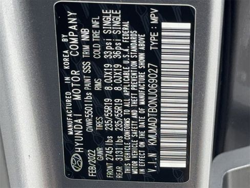 Used 2022 Genesis GV70 2.5T w/ Select Package image 57