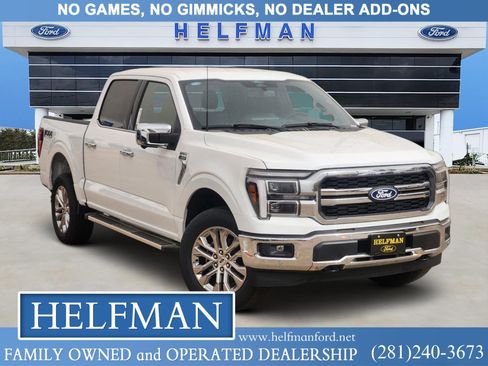 New 2025 Ford F150 Lariat w/ Equipment Group 501A Mid image 1