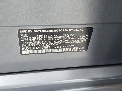 Used 2024 BMW X7 M60i w/ Executive Package AWD/4WD image 15