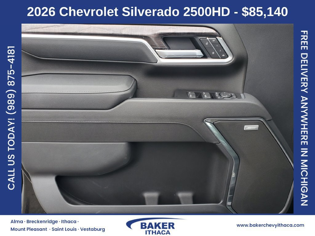 New 2026 Chevrolet Silverado 2500 LTZ w/ Trail Boss Package AWD/4WD image 27