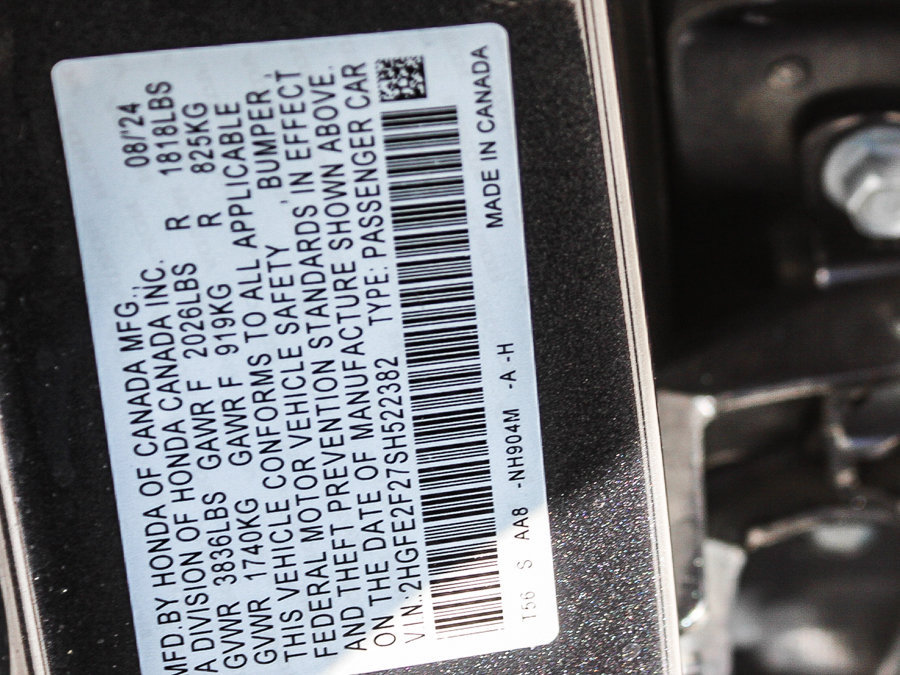Certified 2025 Honda Civic LX image 29