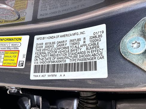 Used 2019 Honda Accord EX-L image 36