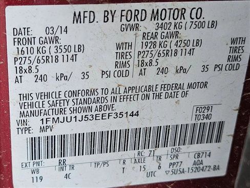 Used 2014 Ford Expedition XLT w/ Equipment Group 202A image 15