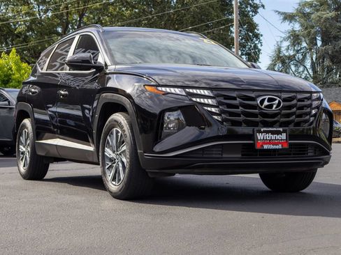 Used 2022 Hyundai Tucson Blue AWD/4WD image 2