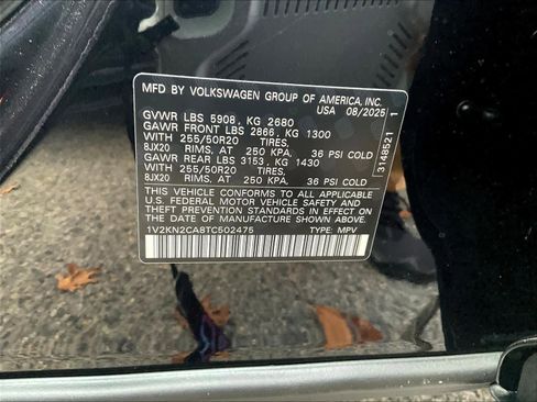 New 2026 Volkswagen Atlas SE image 18