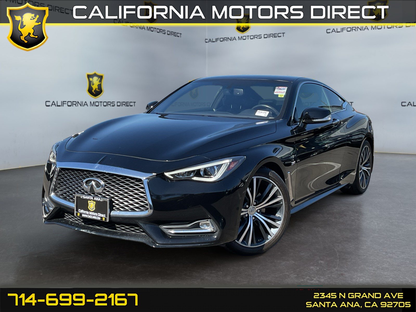 Used 2017 INFINITI Q60 3.0t w/ Premium Plus Package 3.0T RWD image 1