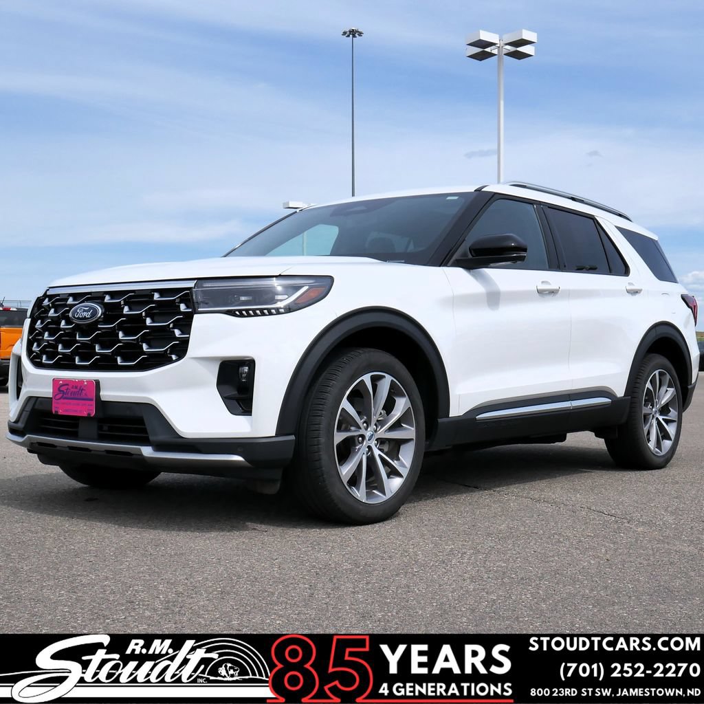 Used 2025 Ford Explorer Platinum w/ Ultimate Package AWD/4WD image 1