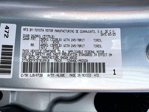 Used 2025 Toyota Tacoma SR5 image 16