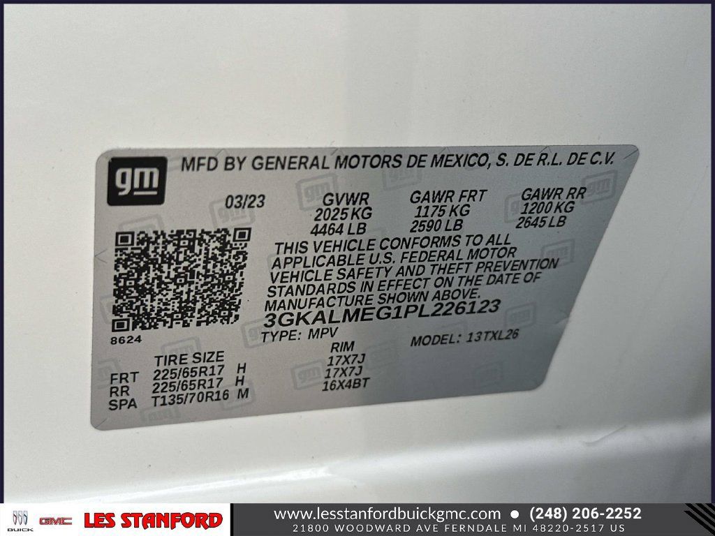 Certified 2023 GMC Terrain SLE FWD image 19