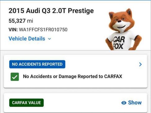 Used 2015 Audi Q3 2.0T Prestige FWD image 20