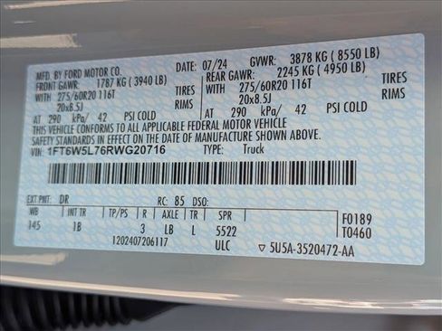 Certified 2024 Ford F150 Lightning Lariat image 15