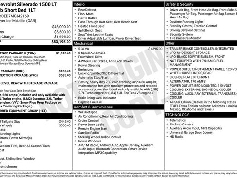 Used 2021 Chevrolet Silverado 1500 LT w/ Convenience Package II image 2