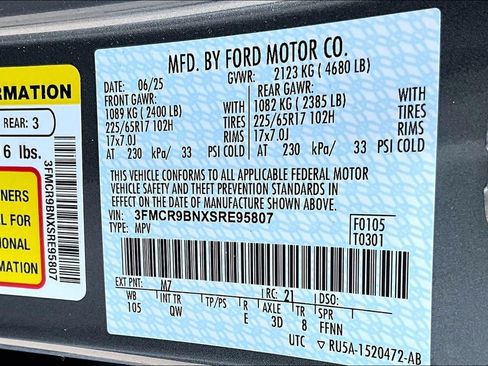 Used 2025 Ford Bronco Sport Big Bend AWD/4WD image 19