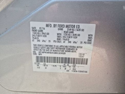 Used 2016 Ford Edge Titanium w/ Technology Package AWD/4WD image 30