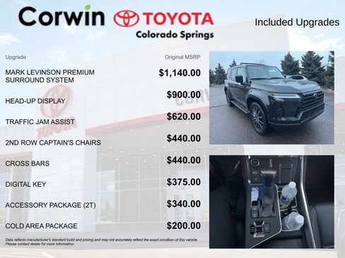 Used 2024 Lexus GX 550 w/ Accessory Package (2T) image 4