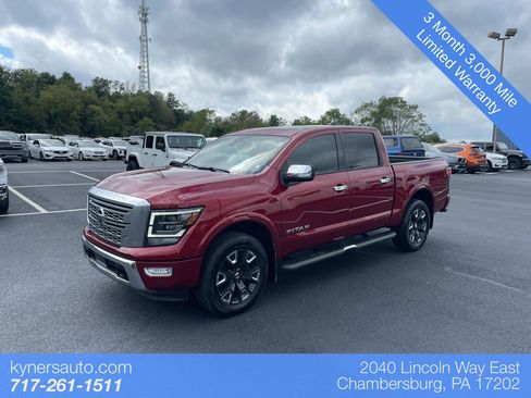 Used 2022 Nissan Titan Platinum Reserve w/ Moonroof Package image 1