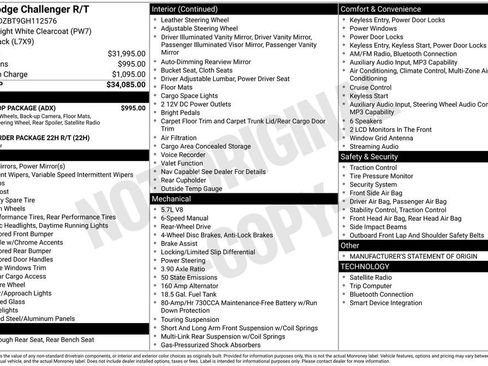 Used 2016 Dodge Challenger R/T w/ Blacktop Package image 6