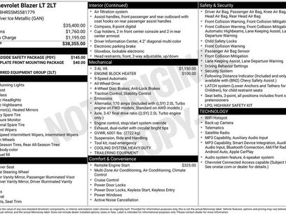 Used 2021 Chevrolet Blazer LT w/ LPO, Roadside Safety Package