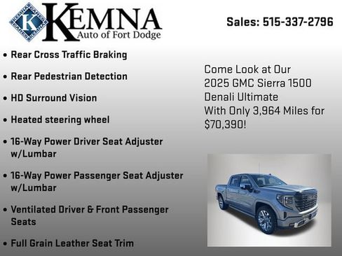Used 2025 GMC Sierra 1500 Denali Ultimate image 12