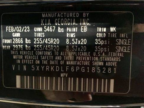 Used 2023 Kia Sorento SX image 17