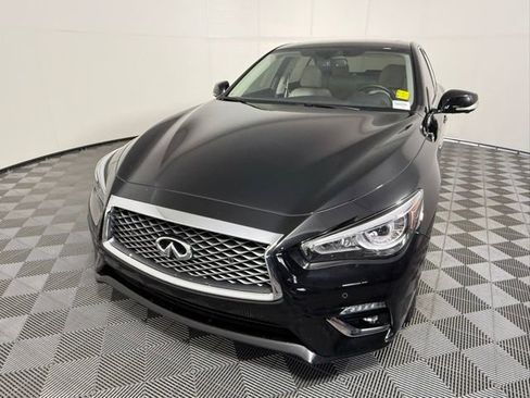 Used 2022 INFINITI Q50 Luxe w/ Cargo Package RWD image 2