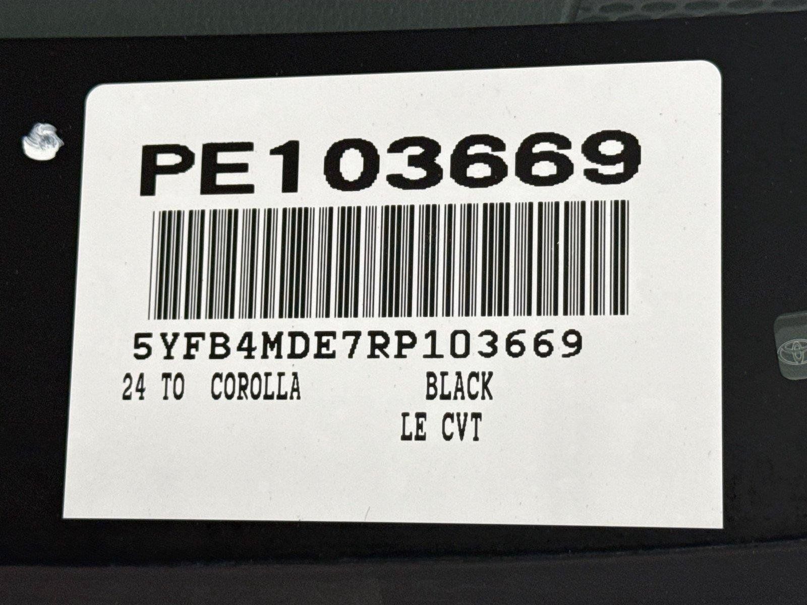 Certified 2024 Toyota Corolla LE FWD image 42